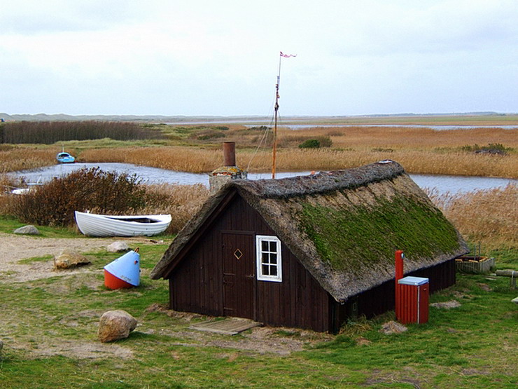 Fischerhtte am Ringkbing Fjord