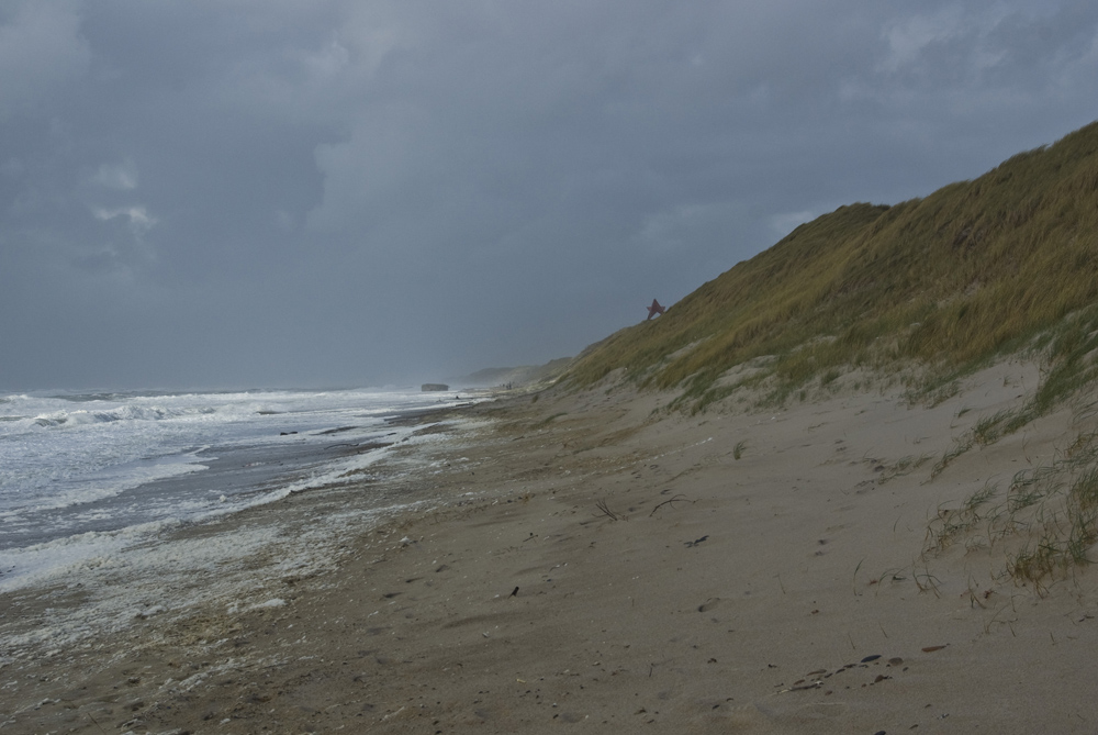 Sturmflut: Der Strand ist weg