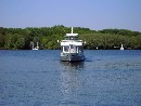 Die "Stadt Essen" auf dem Baldeneyer See