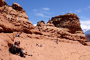 Sehleute am Delicate Arch